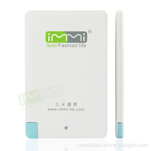 2014 Newest Patent Ultra-thin Name Card Power Bank for Tablet PC and Smartphones